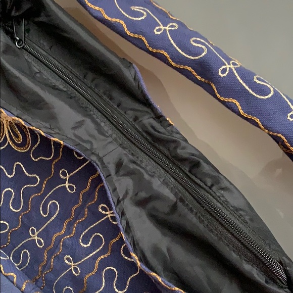 Perfect summer accessory - Boho blue cross body bag - Picture 5 of 7